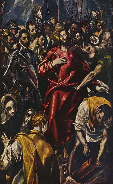 El Greco Entkleidung Christi china oil painting image